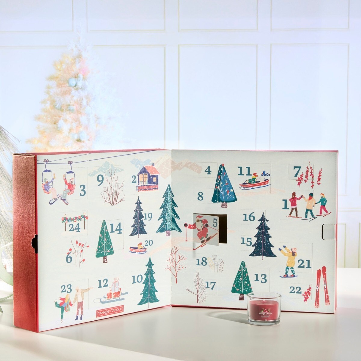 Yankee Candle zestaw prezentowy KALENDARZ DUŻY