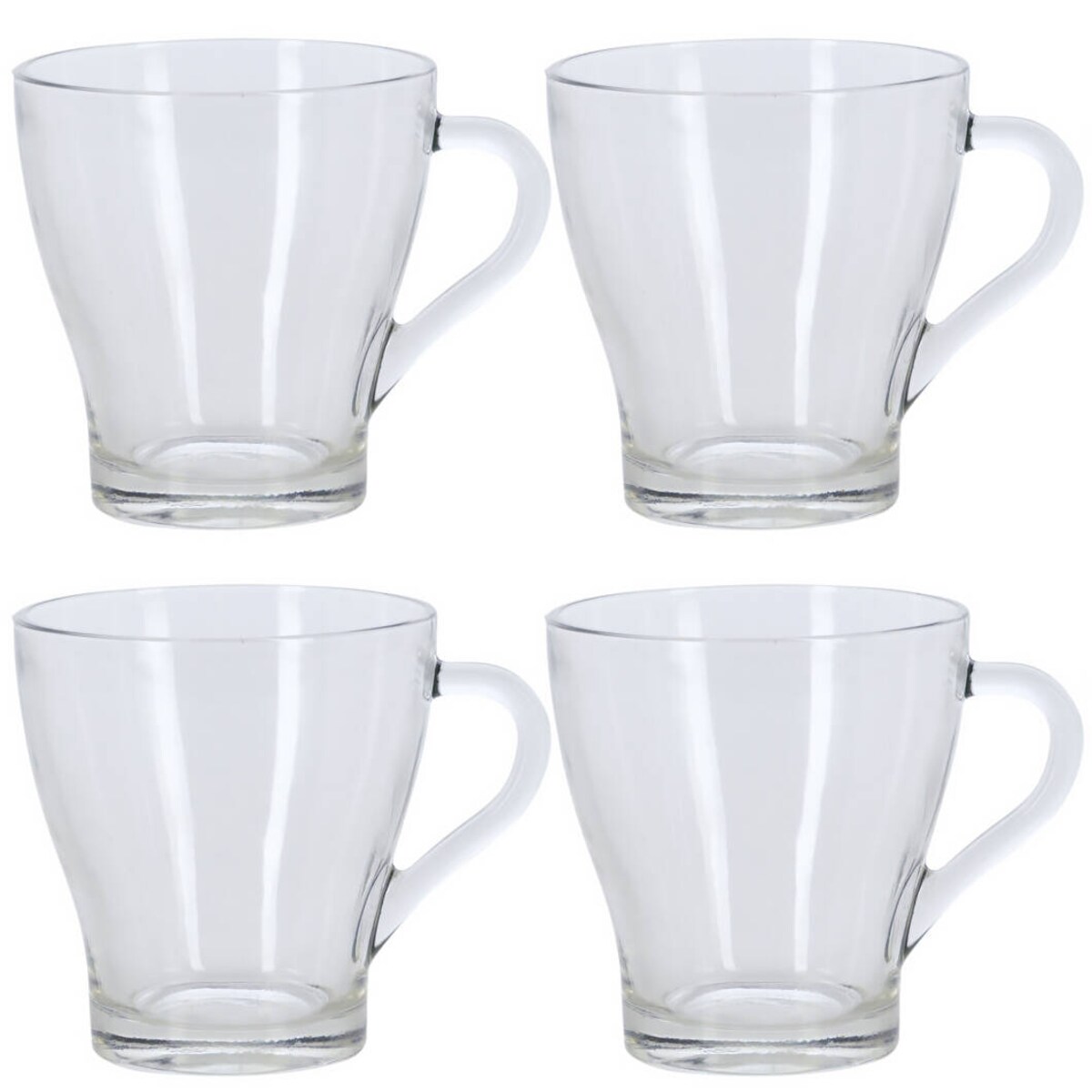 Szklanki do kawy herbaty, 4 sztuki x 300 ml