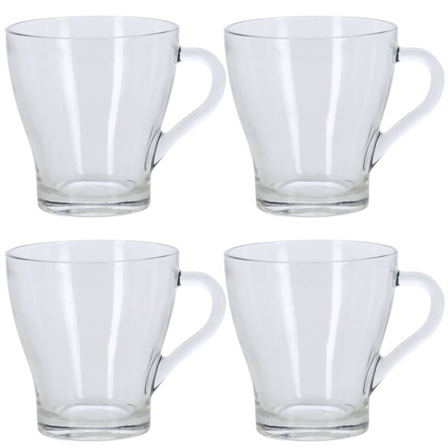 Szklanki do kawy herbaty, 4 sztuki x 300 ml