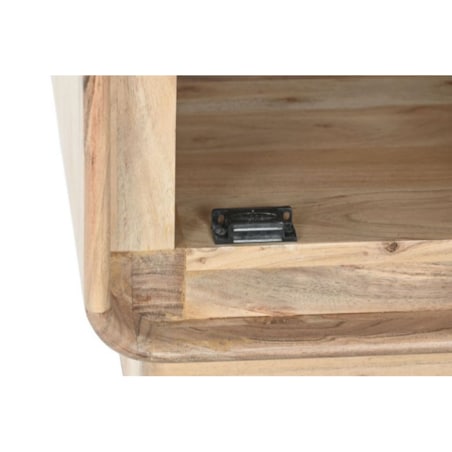 Komoda-szafka nocna z drewna akacjowego 50x40x40 cm ROBIN - III