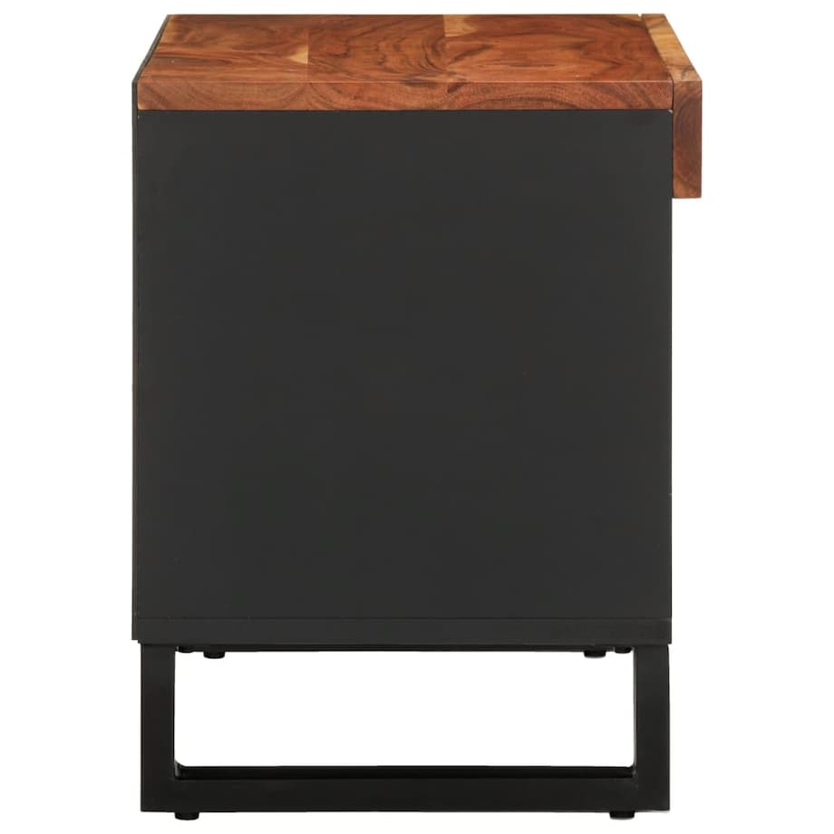 vidaXL Szafka pod telewizor, 85x33x43,5 cm, lite drewno akacjowe