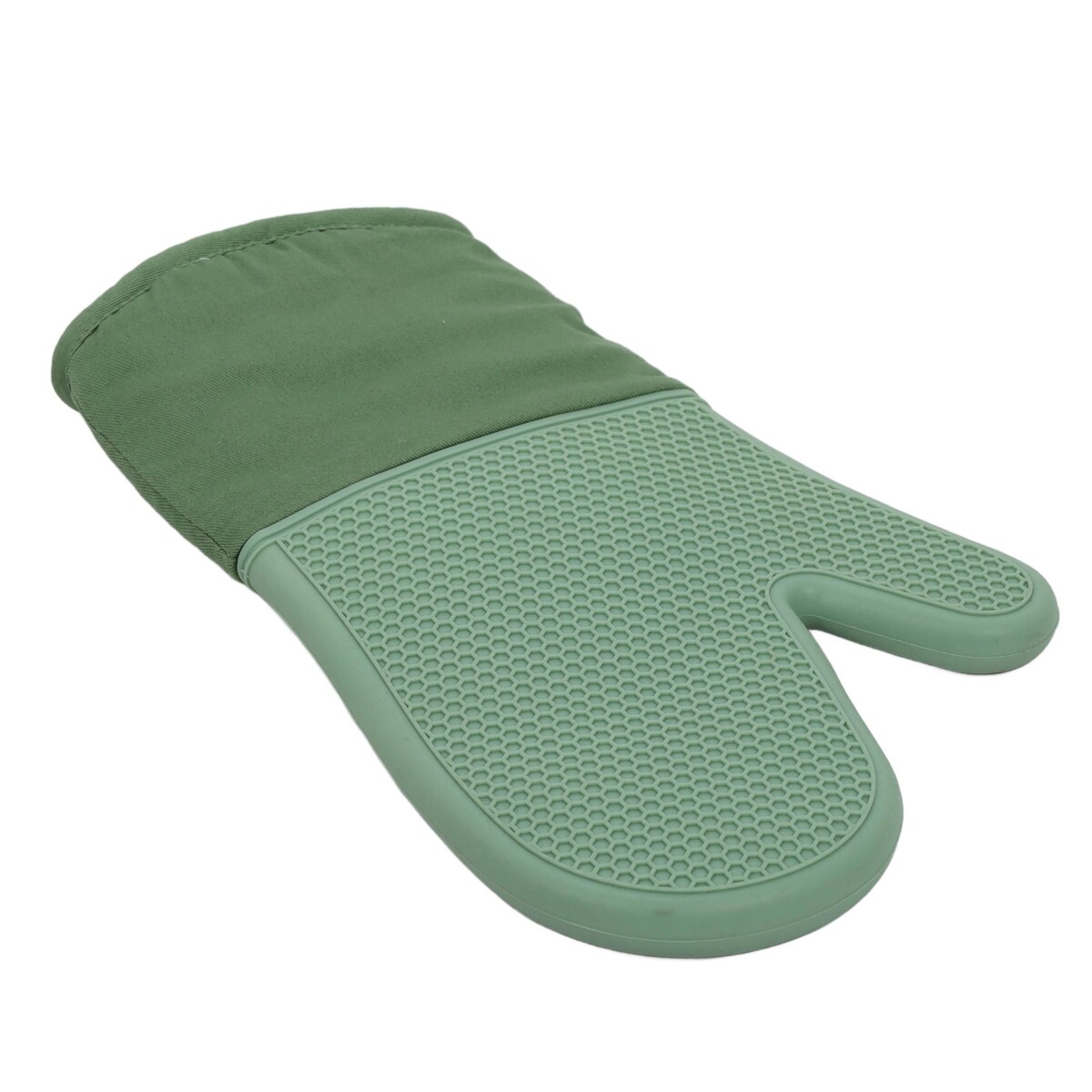 Rękawica kuchenna z silikonu i bawełny