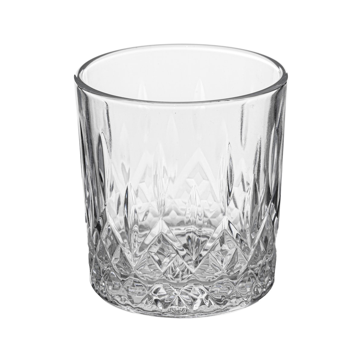 Szklanki do whisky CHARLES, 4 sztuki, 240 ml, kolor przezroczysty