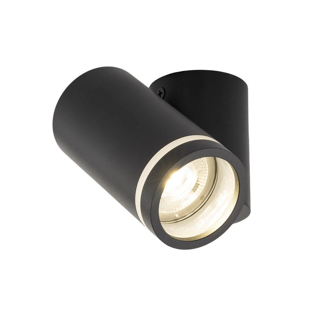 Lampa reflektor spot TK Lighting JET BLACK 5349 czarna GU10 nowoczesna regulowana oprawa ścienna sufitowa 1-punktowa