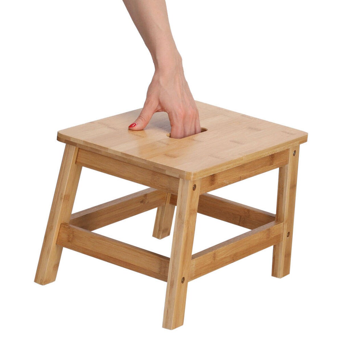 Stopień bambusowy, 38,5 x 26 x 25 cm