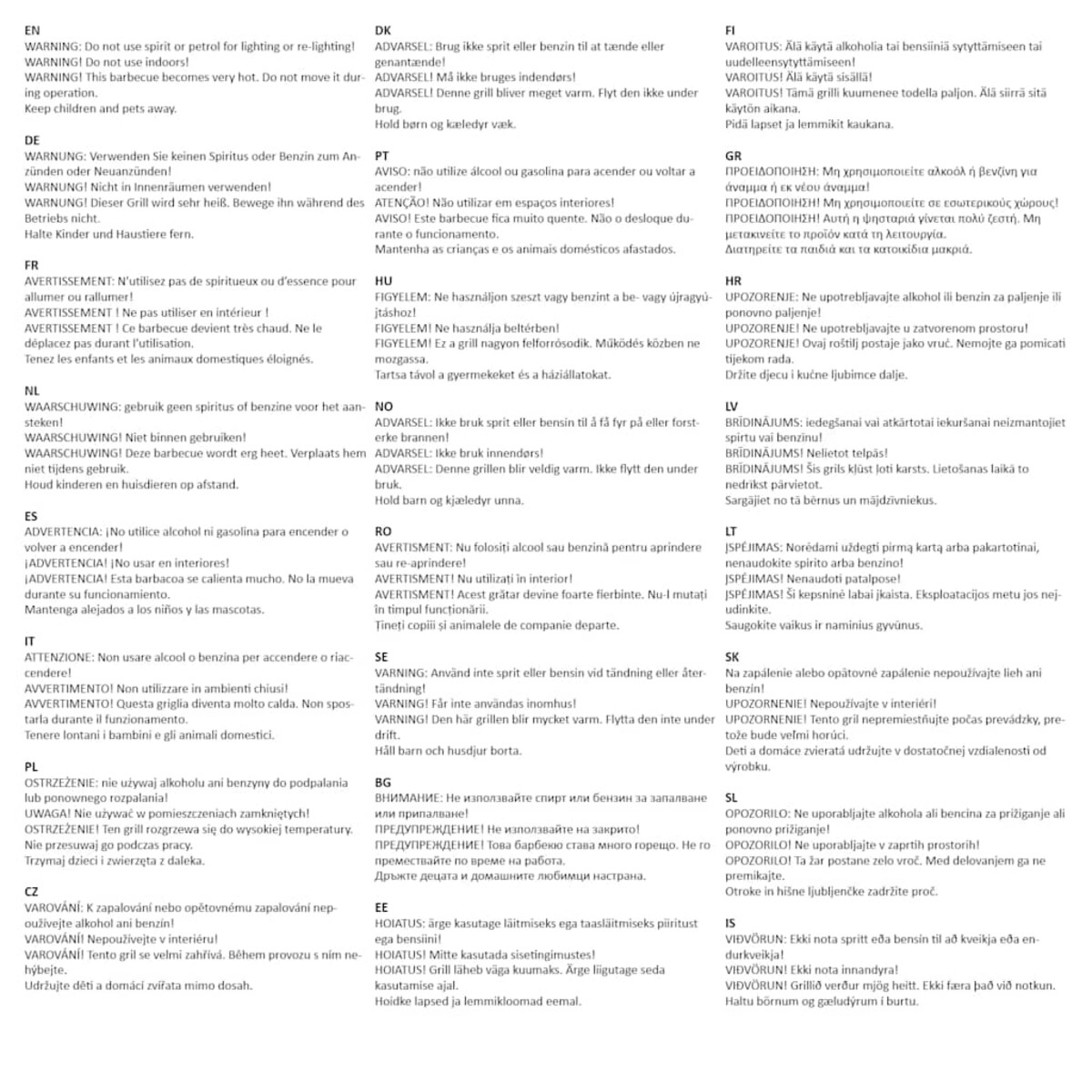 Grill ceramiczny Kamado, wysokość 33 cm