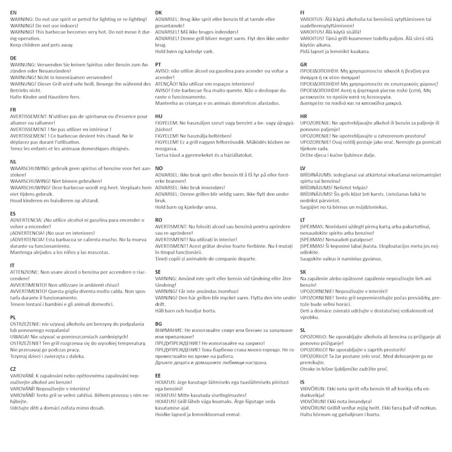 Grill ceramiczny Kamado, wysokość 33 cm