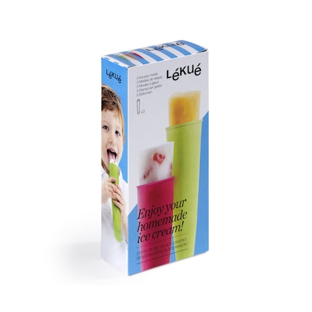 Rożki do lodów i sorbetów - zestaw 3 szt. / Lekue