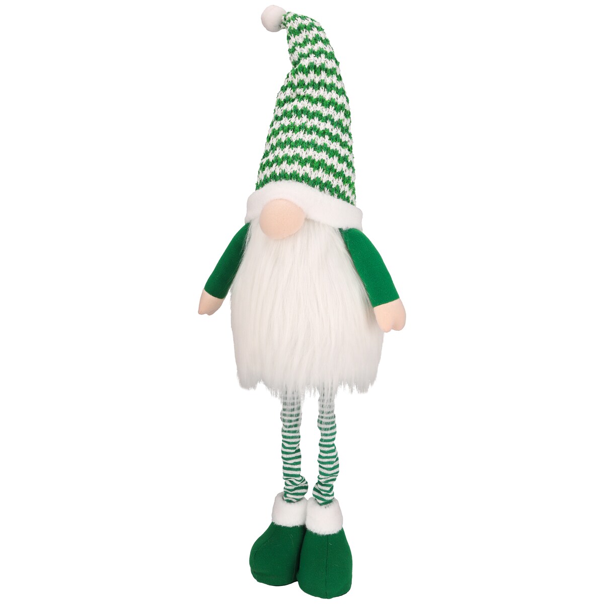 Skrzat świąteczny na teleskopowych nogach ozdoba świecąca na święta