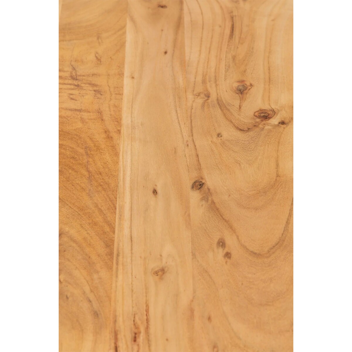 Stolik kawowy z drewna akacjowego 135x80 cm Bedum popielaty brąz