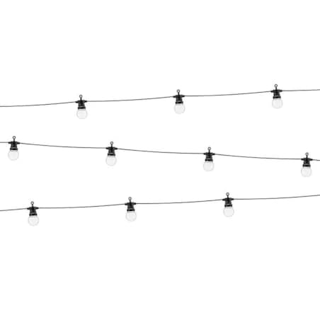 Lampki dekoracyjne LED, czarny, 5 m, brak możliwości łączenia