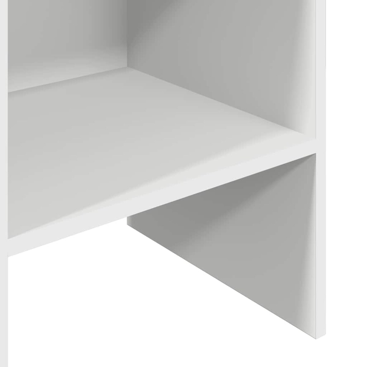 vidaXL Regał na książki, biały, 40x35x180 cm, materiał drewnopochodny