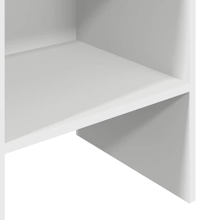 vidaXL Regał na książki, biały, 40x35x180 cm, materiał drewnopochodny