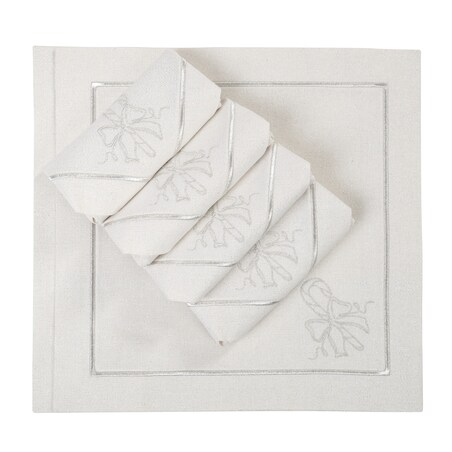 Serwetki Candy Cane Silverline - 6 sztuk