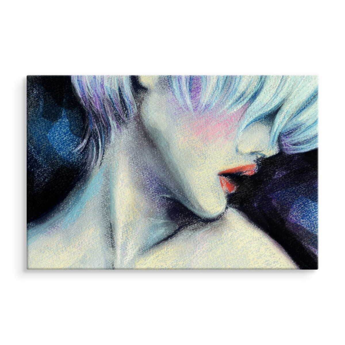 Obraz do sypialni TWARZ kobiety abstrakcja 120x80cm