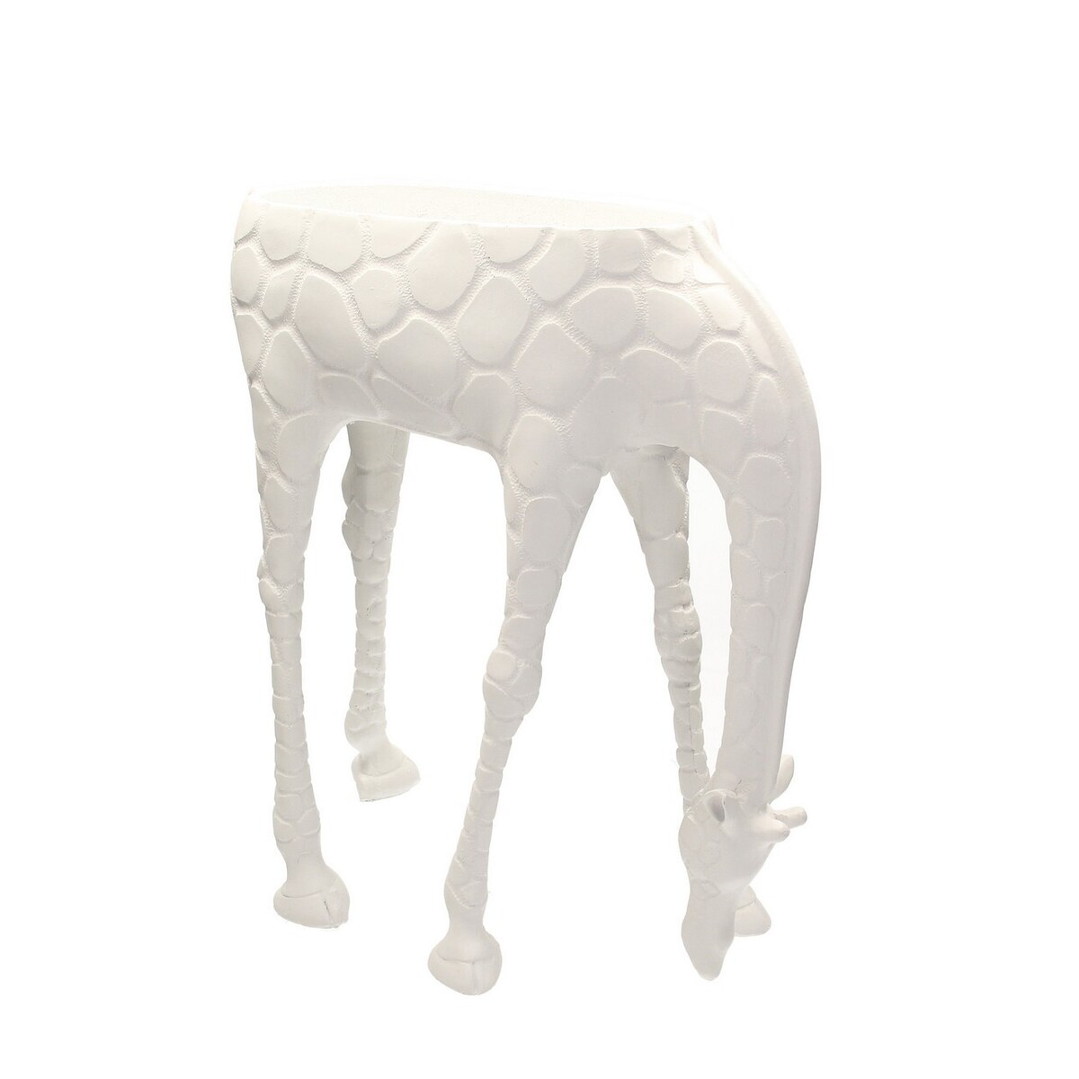 Osłonka na doniczkę Giraffe white, 38 x 20 x 42 cm