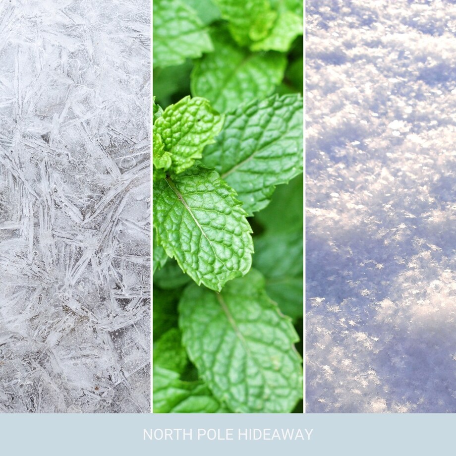 YC SIG.- Świeca średnia NORTH POLE HIDEAWAY