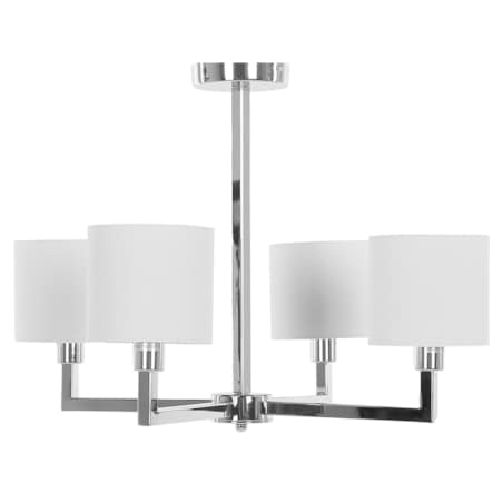 Lampa wisząca 4-punktowa metalowa biała SHAPKINA
