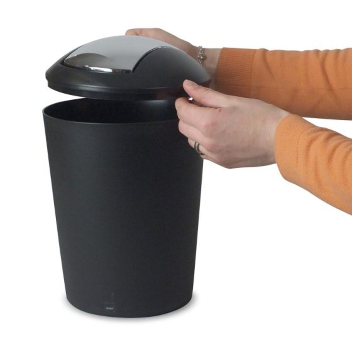 Kosz na śmieci 5 l (czarny) Marta Kela
