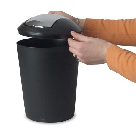 Kosz na śmieci 5 l (czarny) Marta Kela