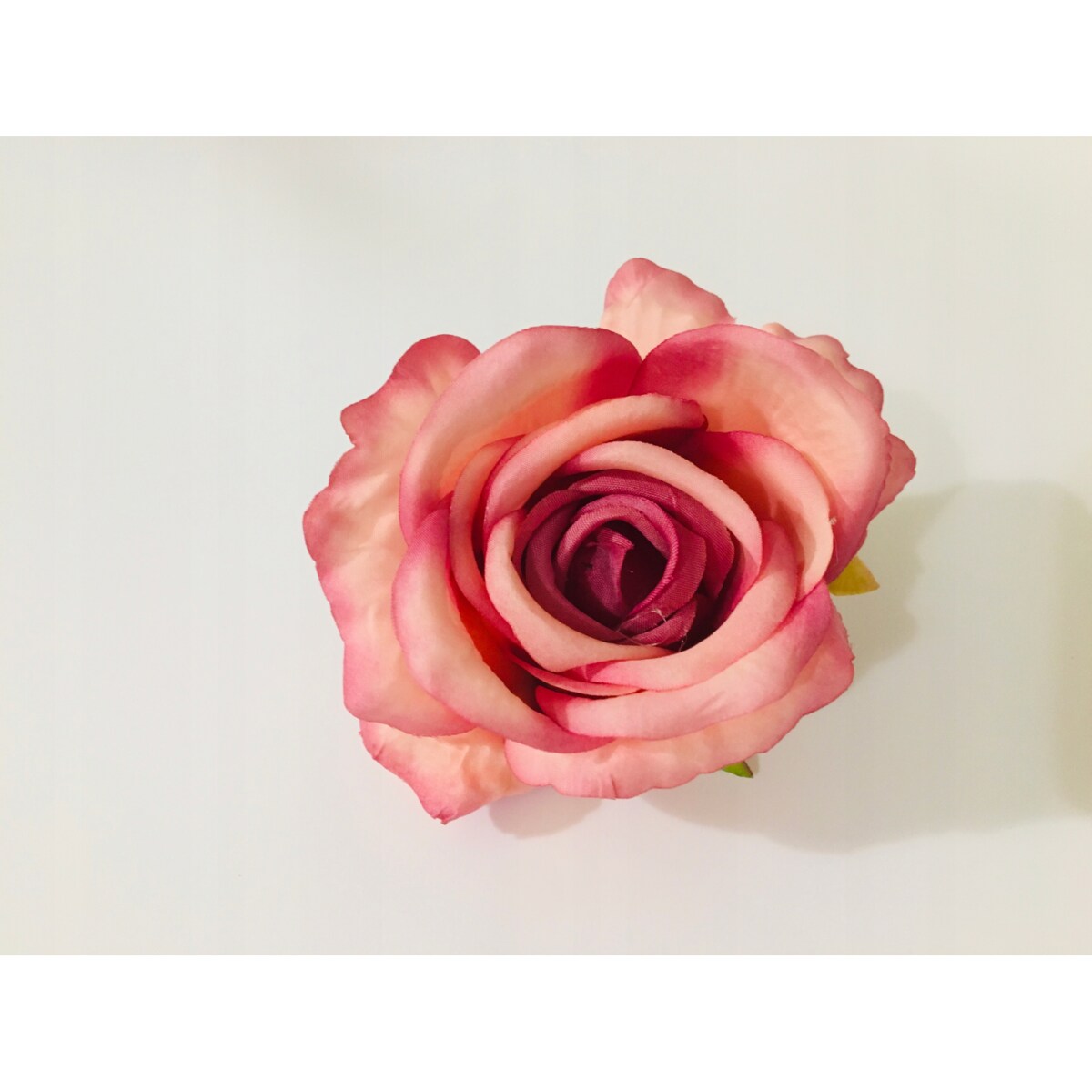 6x Róża sztuczna wyrobowa do wiązanek główka pąk święta kwiaty róże duże