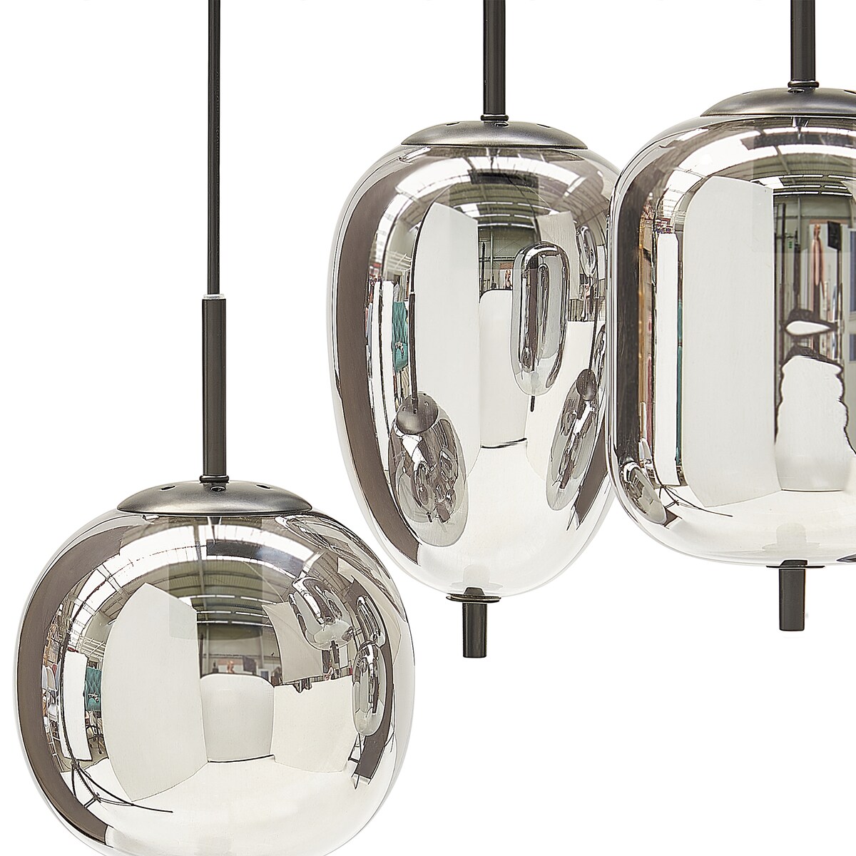Lampa wisząca TARLO Szkło Mosiężny
