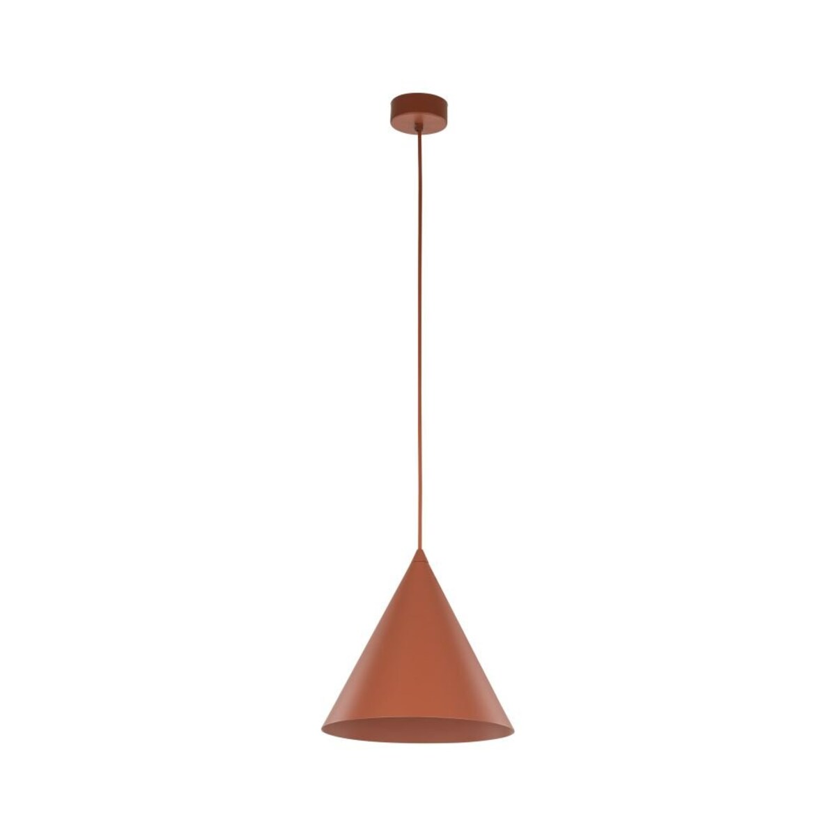 Lampa wisząca TK Lighting SHINE RED 6632 czerwona E27 regulowana 160 cm metalowa do salonu kuchni