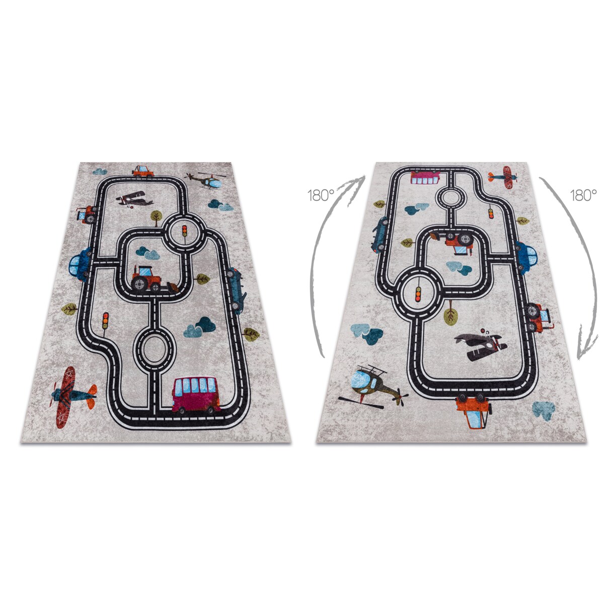 Dywan do prania JUNIOR 52242.801 Miasto, 120x170 cm