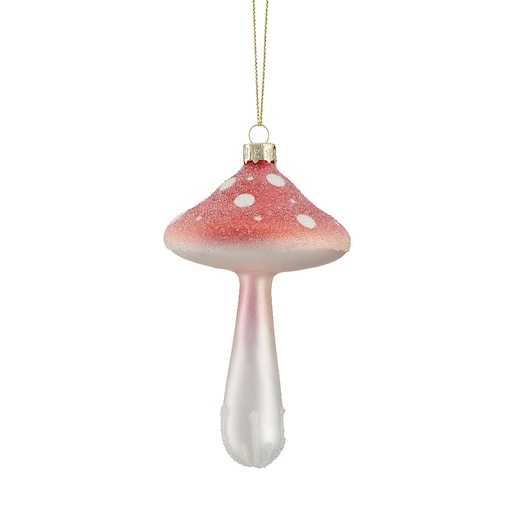 VILLA ITALIA Bombka szklana GRZYBEK 11,5 cm