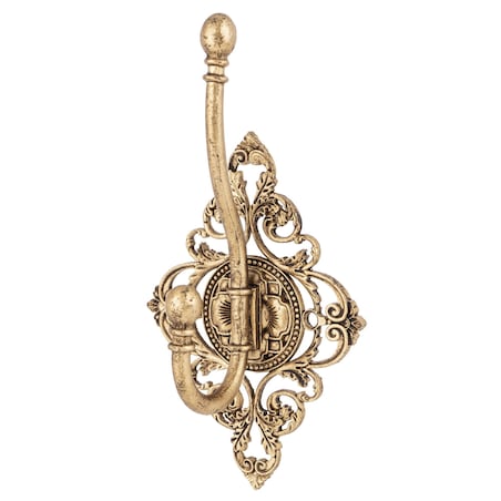 Wieszak ścienny metalowy 16x8x5 cm GANSO pojedynczy