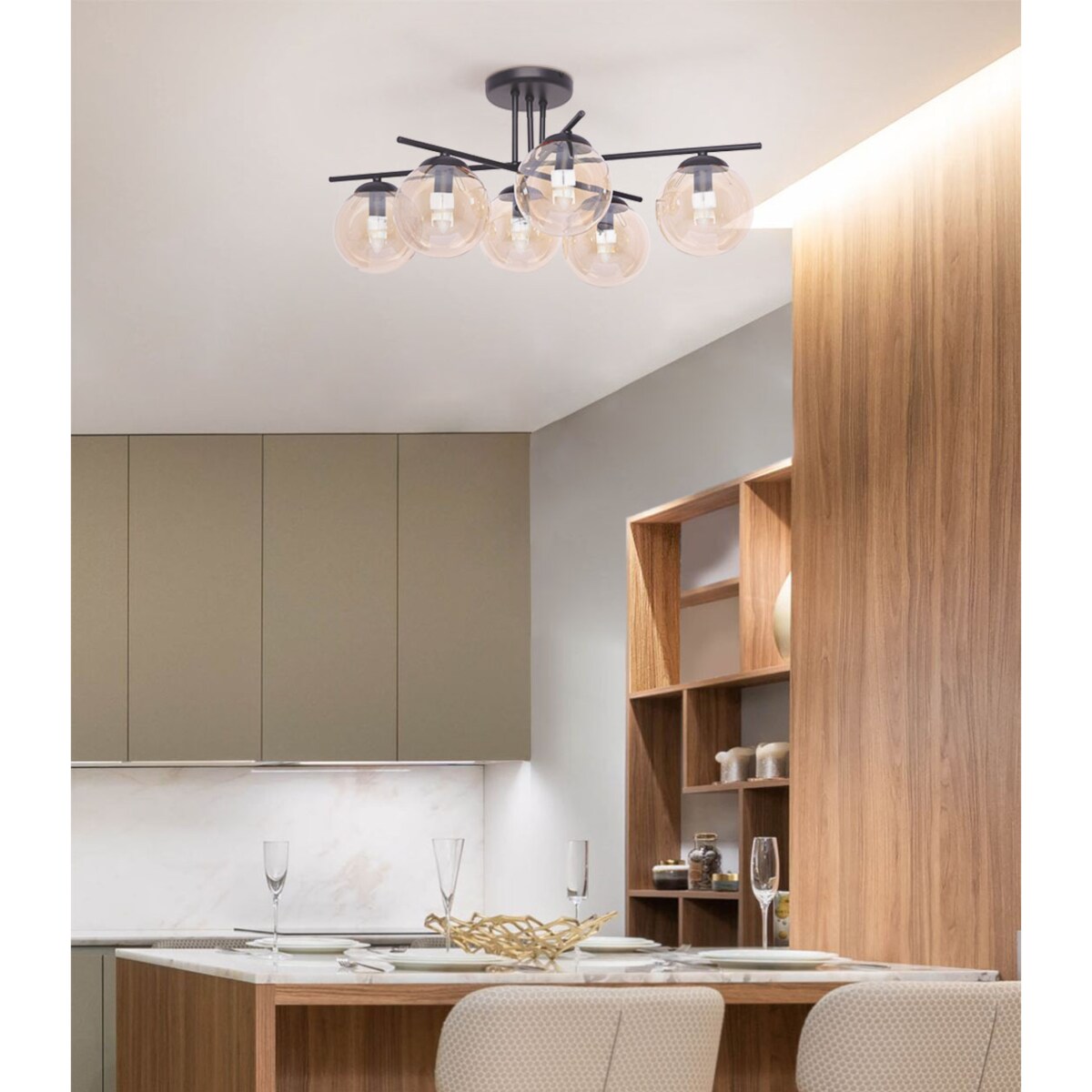 Lampa sufitowa K-5162 z serii DELTA