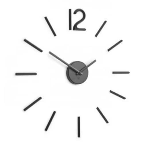 Zegar ścienny (czarny) Blink Umbra