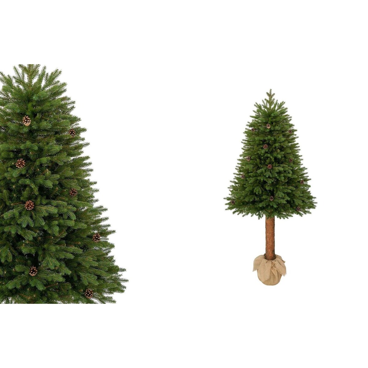 Choinka sztuczna Świerk kanadyjski na pniu 100% PE