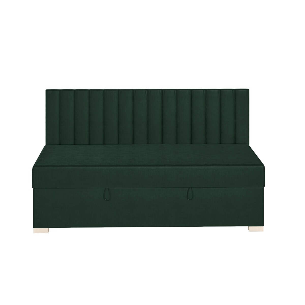 Mesonica Łóżko Chill, linie zielone, 90x200