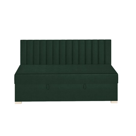 Mesonica Łóżko Chill, linie zielone, 90x200