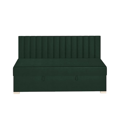 Mesonica Łóżko Chill, linie zielone, 90x200