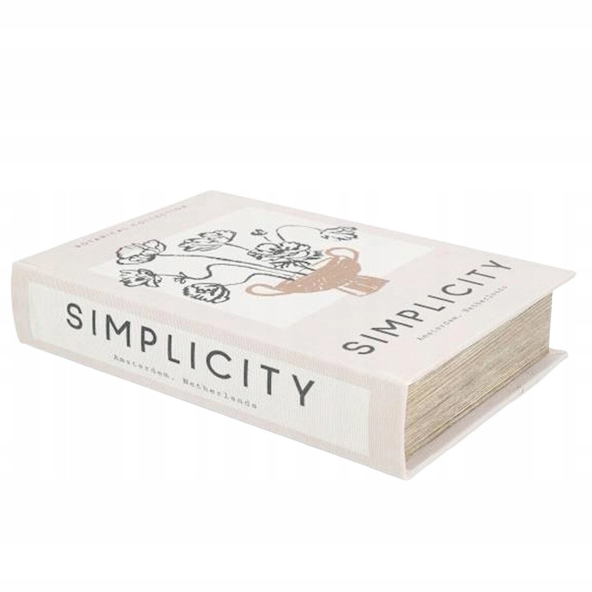 PUDEŁKO JAK KSIĄŻKA FAŁSZYWA ORGANIZER NA DROBIAZGI BIŻUTERIĘ PREZENT 24cm