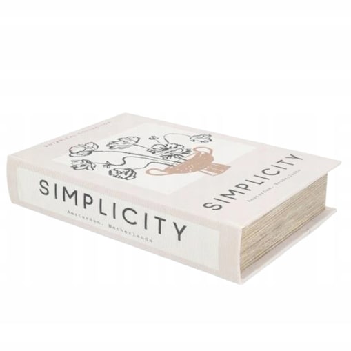 PUDEŁKO JAK KSIĄŻKA FAŁSZYWA ORGANIZER NA DROBIAZGI BIŻUTERIĘ PREZENT 24cm