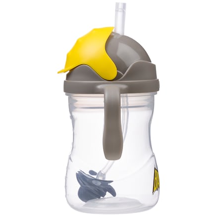 Batman Bidon dla dzieci ze słomką 240 ml - kubek niekapek 6m+ b.box