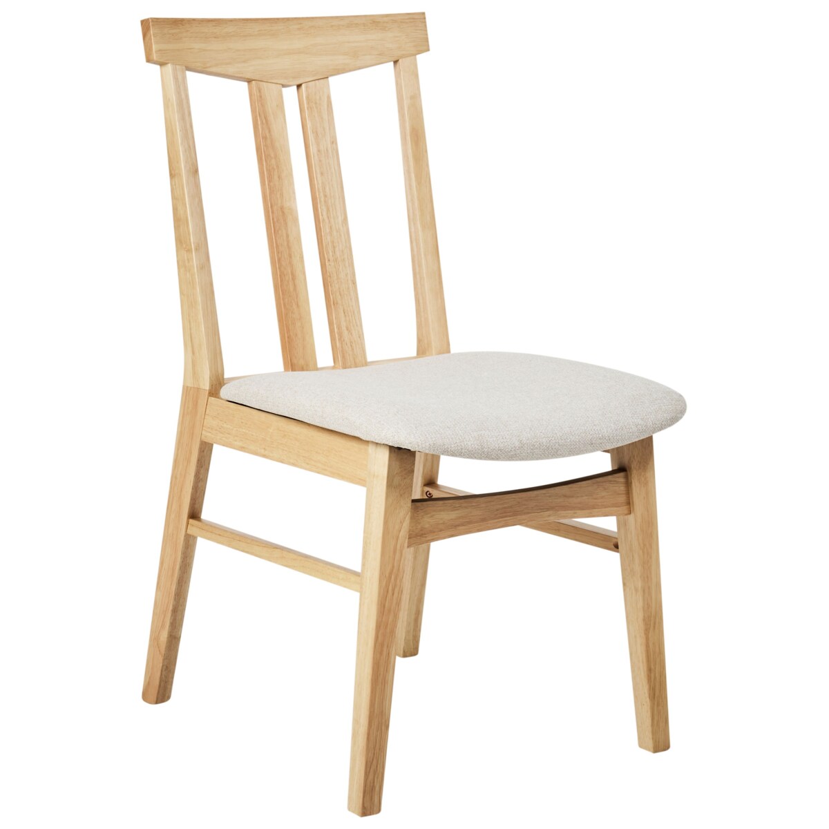 Zestaw 2 krzeseł do jadalni AVALON Jasnobeżowy