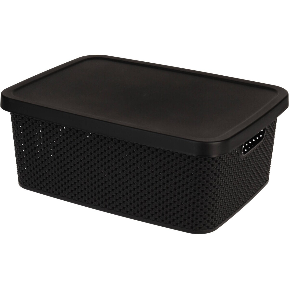 Pojemnik plastikowy z pokrywą zamykany, 13 l