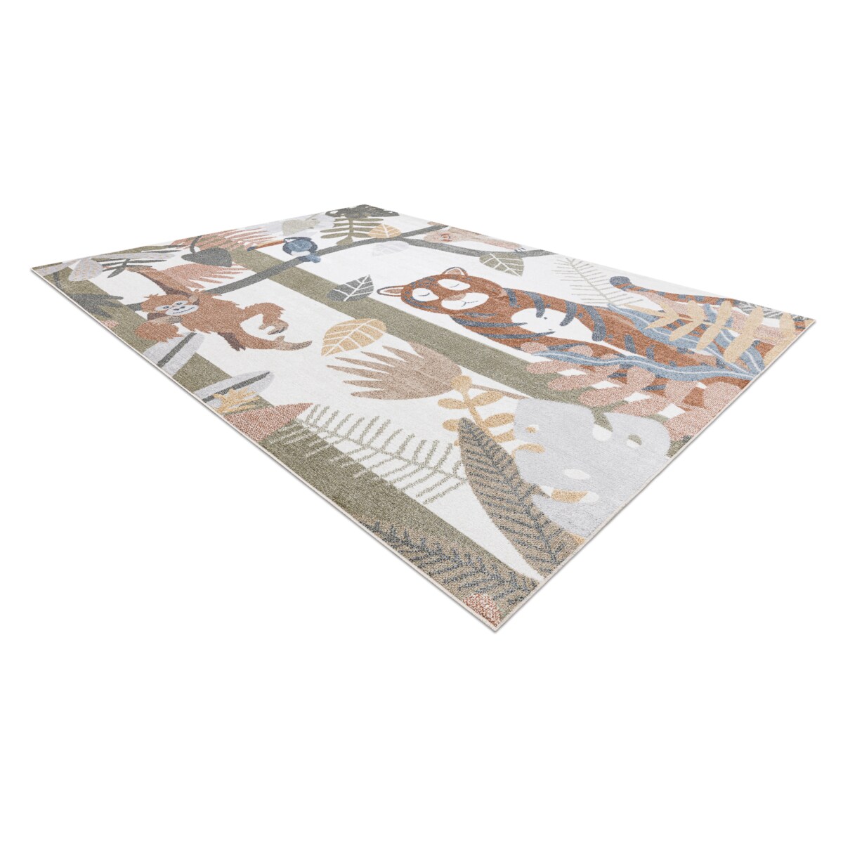 Dywan BONO 8426 Dżungla, dzikie zwierzęta 120x170 cm