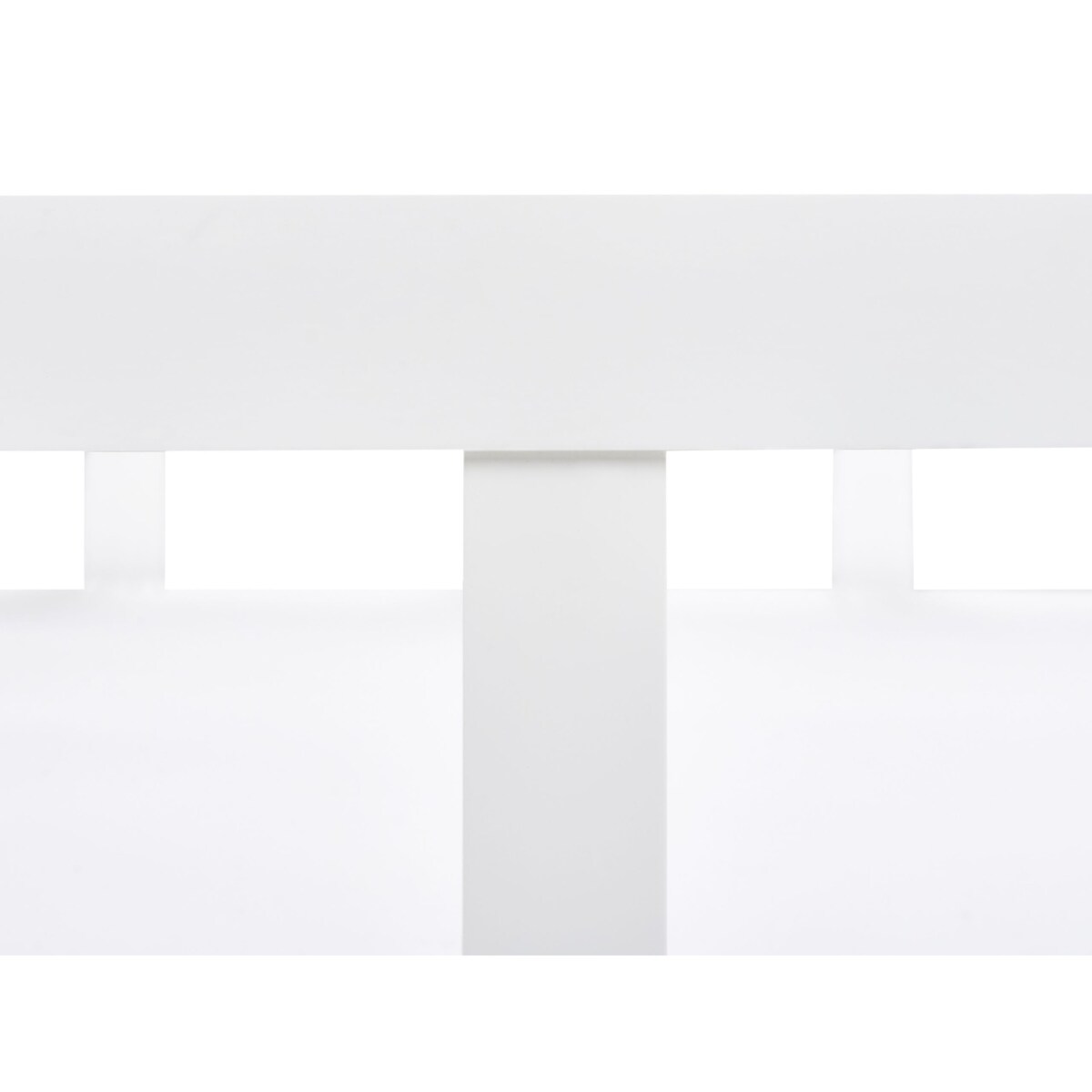 Łóżko dziecięce drewniane 90 x 200 cm białe MEYMAC