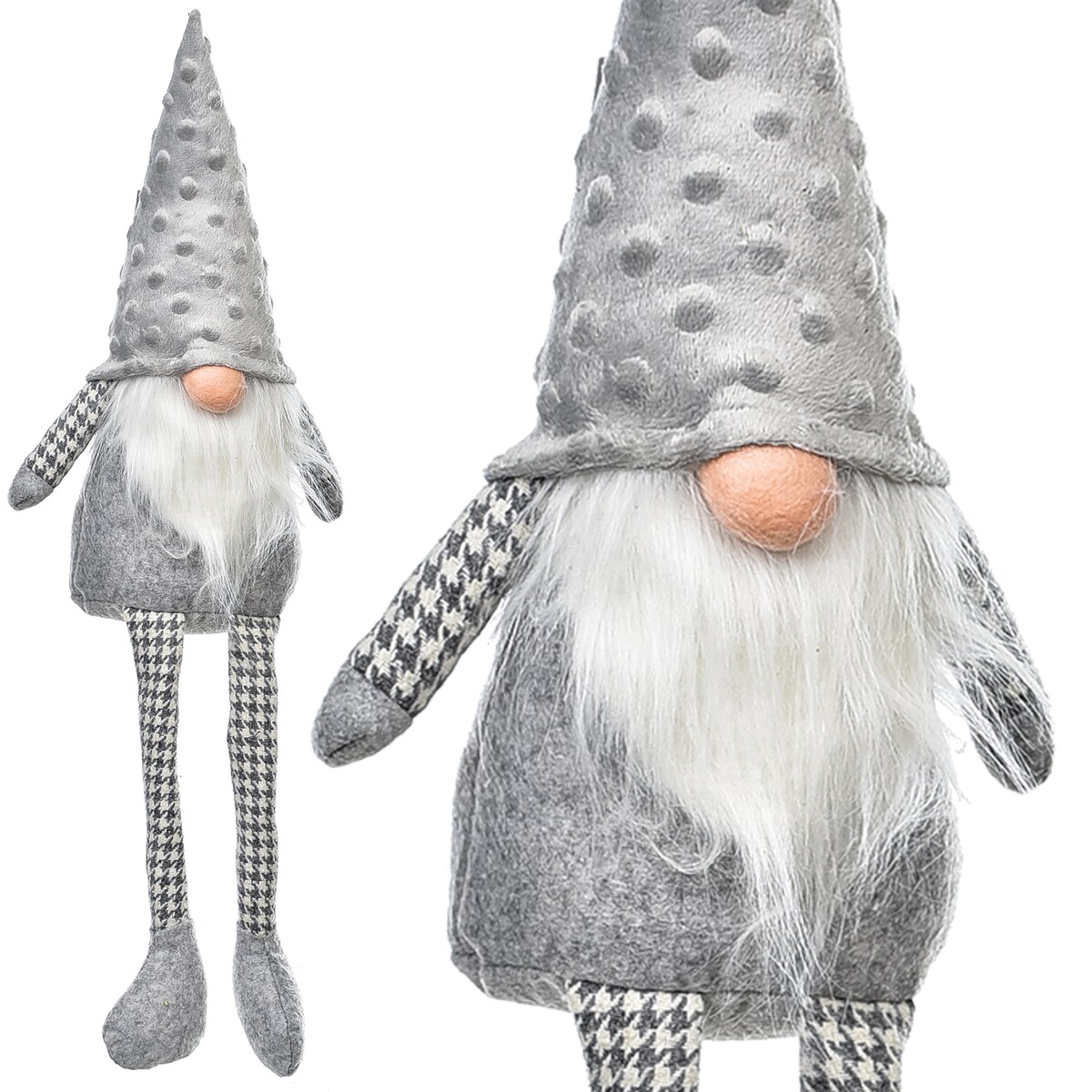 SKRZAT świąteczny MIKOŁAJ gnom na święta figurka