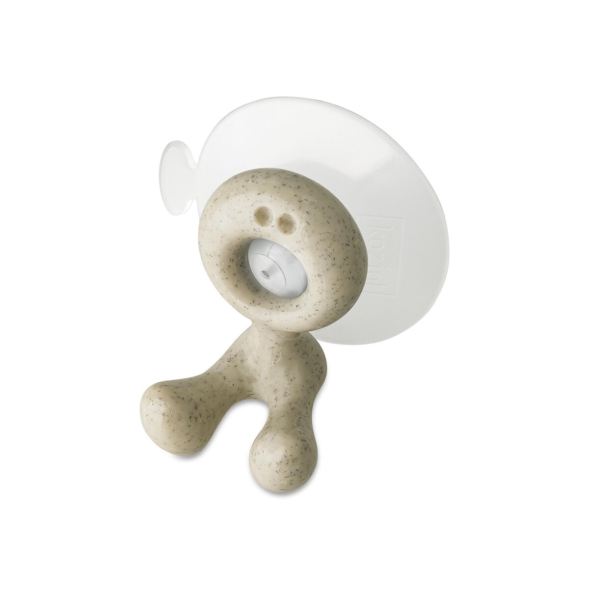 Uchwyt na szczoteczki TOMMY, mocowany na przyssawkę, KOZIOL