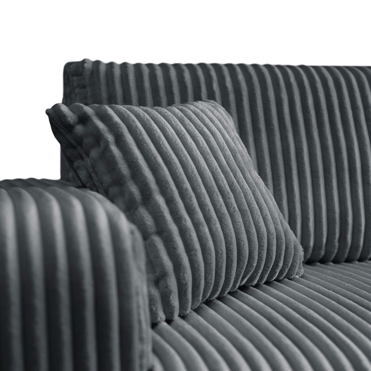 Narożnik PRESTIGE SOFT z funkcją spania i pojemnikiem na pościel, Tilia 85