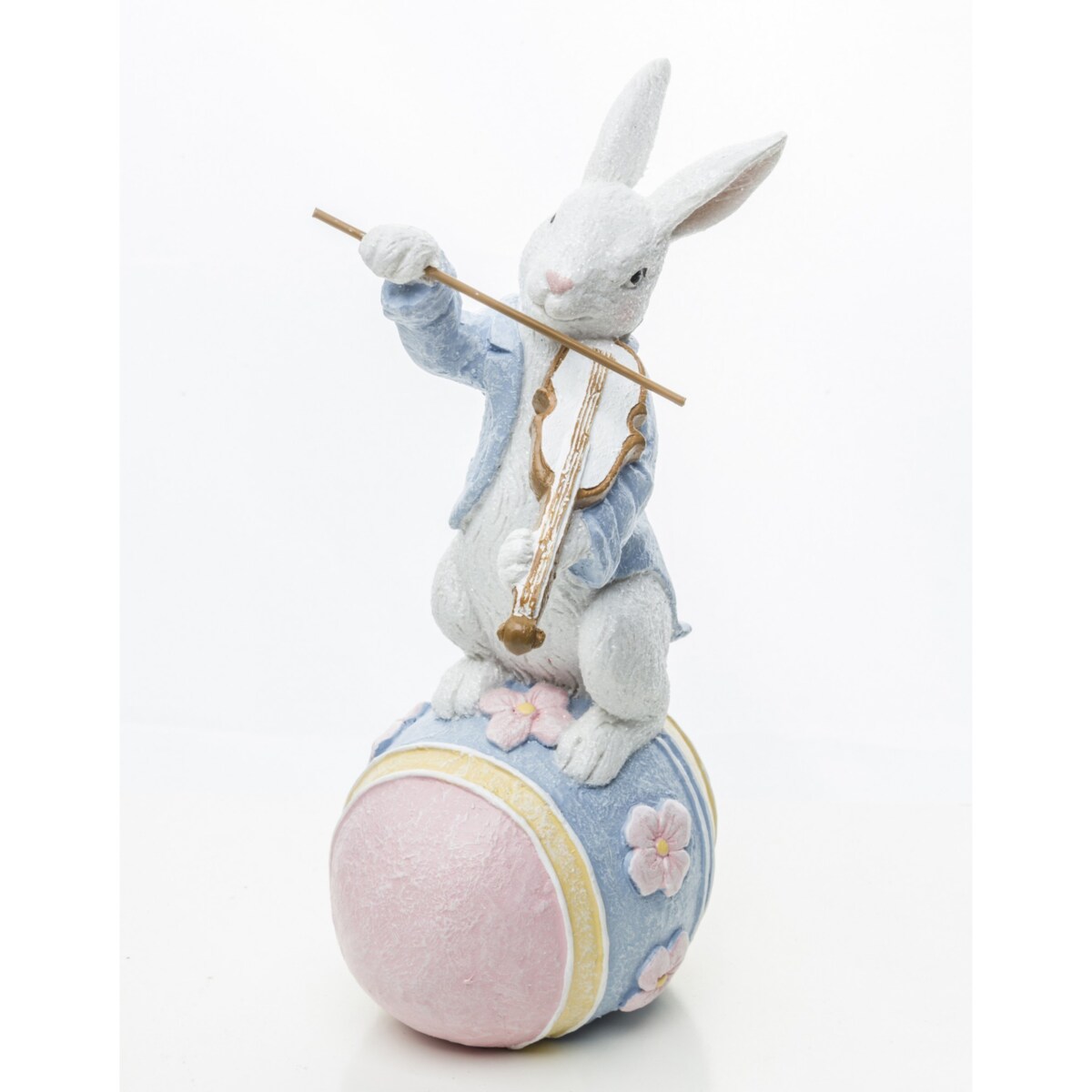 Stolik pomocniczy boczny metalowy Jay niebieski