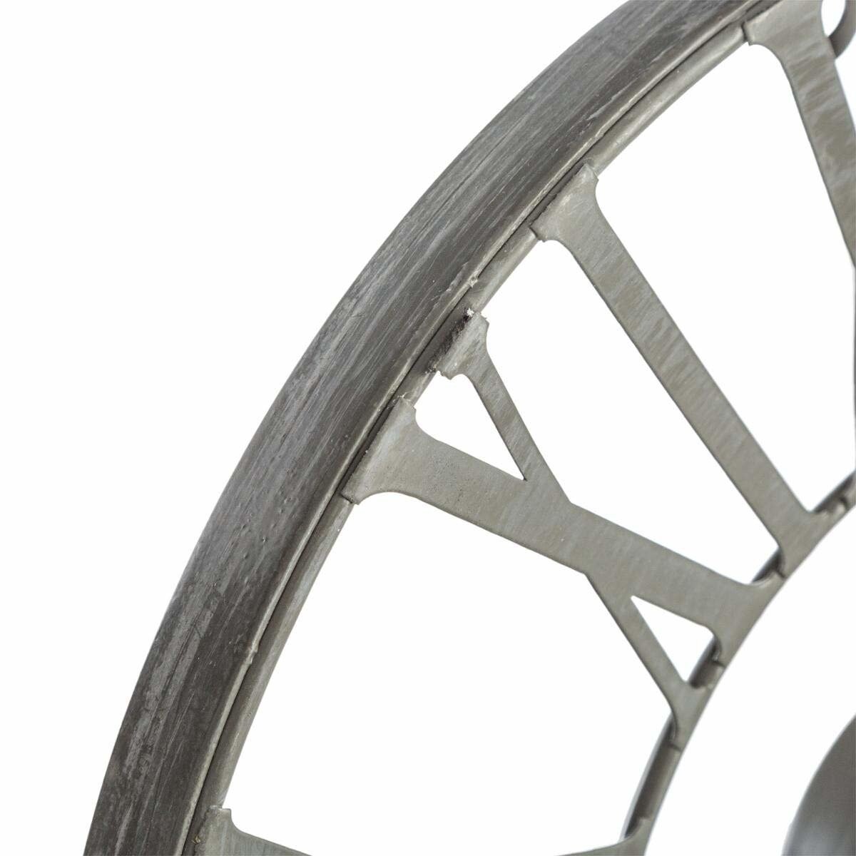 Zegar ścienny z cyframi rzymskimi, Ø 37 cm