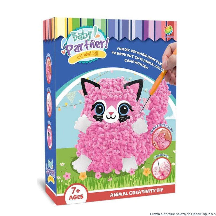 Szydełkowanie - Poduszka kotek