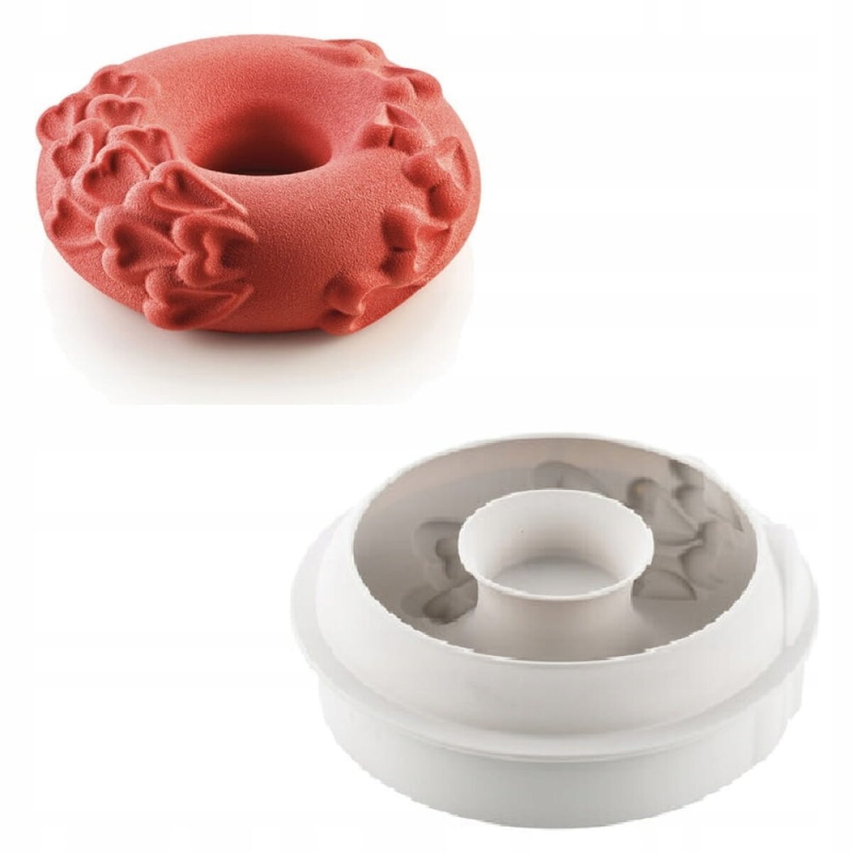 Forma do ciasta musowego SILIKOMART Passione 22 cm K3